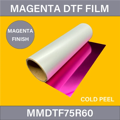 マゼンタ DTF フォイル